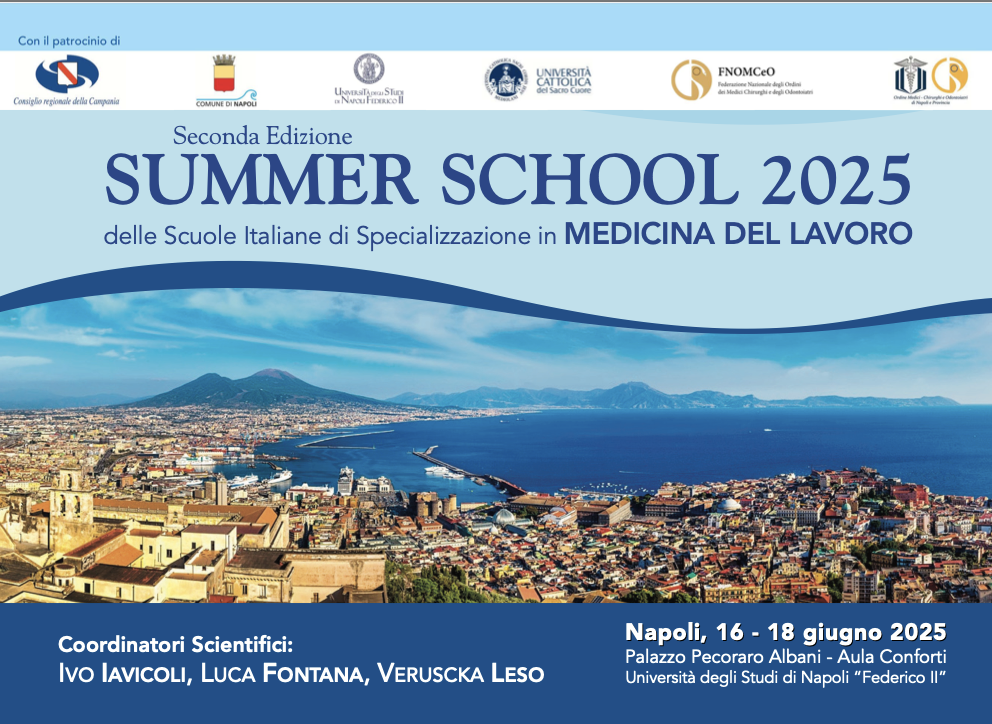 Summer School delle Scuole Italiane di Specializzazione in Medicina del Lavoro